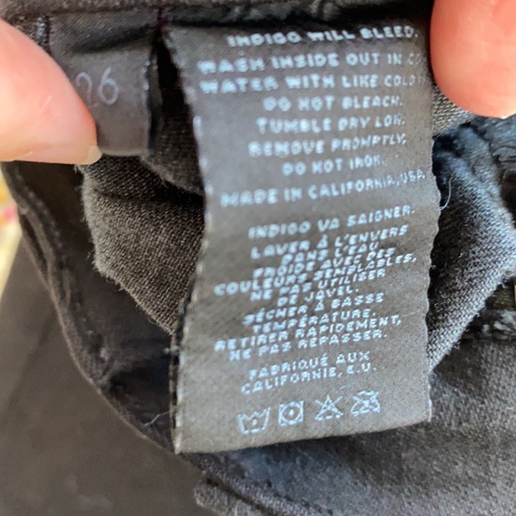 Never worn J Brand super skinny black jeans - Picture 5 of 8